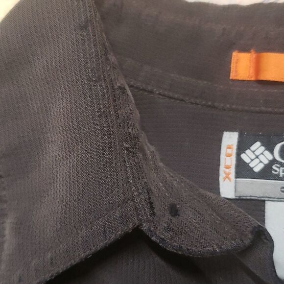 COLUMBIA XCO MENS POLY BUTTONDOWN MED - Picture 4 of 7